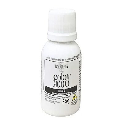 Corante Color 1000 BRANCO 25g - Iceberg - Flexarte