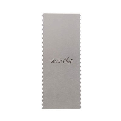 Espatula Decorativa Em Inox N.04 22 Cm X 9 Cm