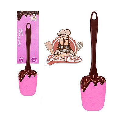 Espatula multiuso cabo acrilico - Caldas (Rosa)