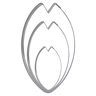 Kit Cortador Flor Tulipa Lisa