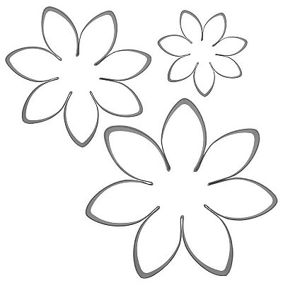 Kit Cortador Flores Margaridas