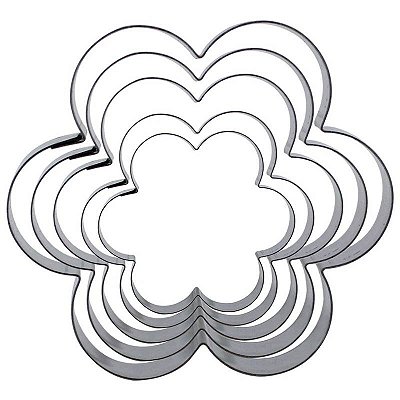 Kit Cortador Margarida 6 Pétalas