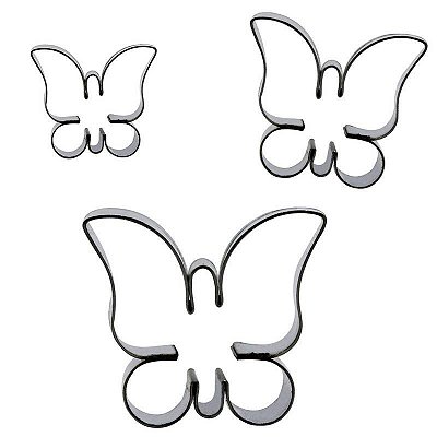 Kit Cortador Mini Borboletas