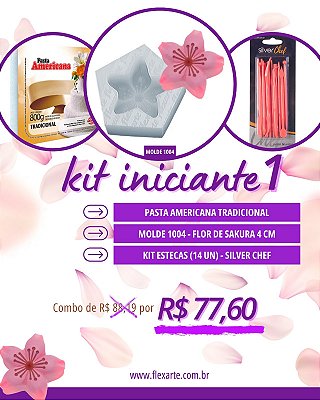 Kit Iniciante 1 (Pasta Tradic + 1004 + Kit Estecas 14 unids)