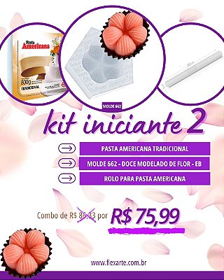 Kit Iniciante 2 (Pasta Tradic + 662 + Rolo pra Pasta