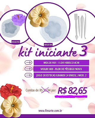 Kit Iniciante 3 (089 + 961 + Jogo de Estecas (4 unids. Mod2)