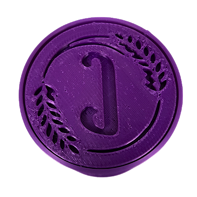 Modelador 7075 - Ejetor Letra J - Flexarte