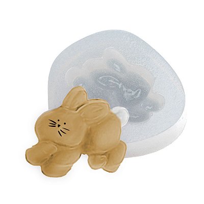 Molde de  Silicone 014 - Coelhinho Correndo