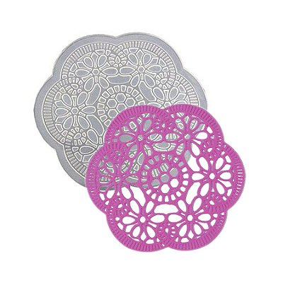 Molde de  Silicone 016 - Renda Redonda 1