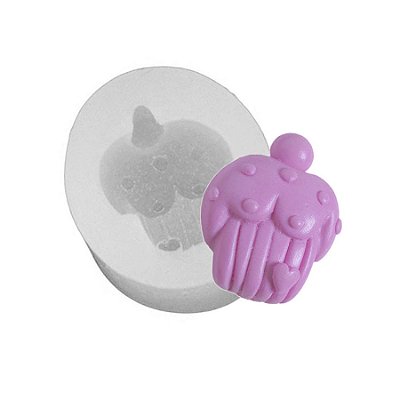 Molde de  Silicone 027 - Cupcake Novo 1