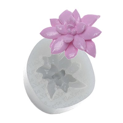 Molde de  Silicone 034 - Suculenta Zinnia