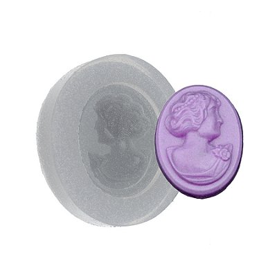 Molde de  Silicone 062 - Camafeu Renovado 1