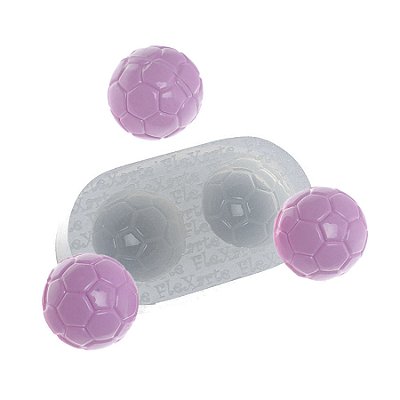 Molde de  Silicone 064 - Bola Pequena 3D