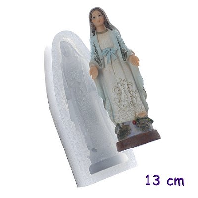 Molde de  Silicone 084 - N -  S -  das Graças Grande - 13cm