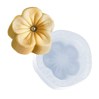 Molde de  Silicone 089 - Flor de Pêssego Novo - Flexarte