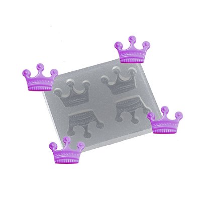 Molde de  Silicone 091 - Coroinhas