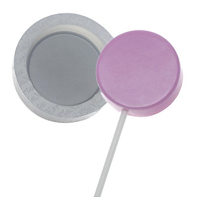 Molde de  Silicone 096 - Pirulito Redondo Novo