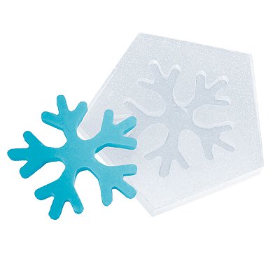 Molde de  Silicone 097 - Floco de Neve