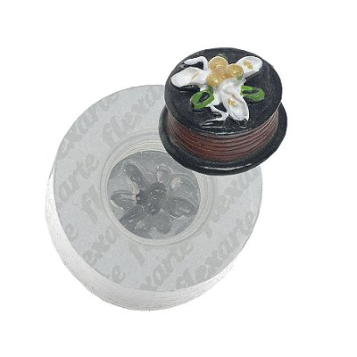 Molde de  Silicone 105 - Bolinho de Chocolate