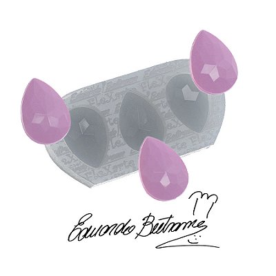 Molde de  Silicone 109 - Pedra Gotas Médias - EB