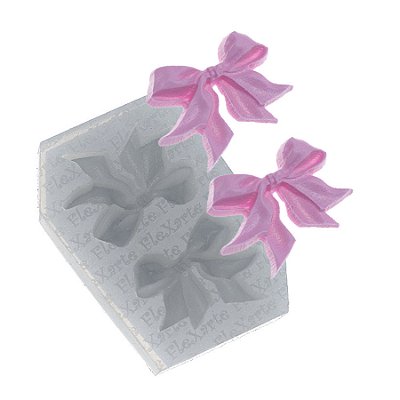 Molde de  Silicone 117 - Dupla de Laços Riley