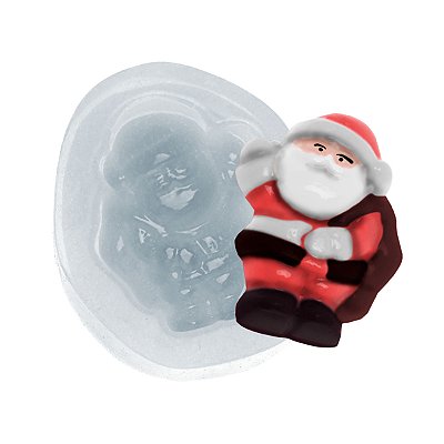 Molde de  Silicone 129 - Papai Noel 2