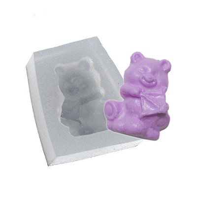 Molde de  Silicone 196 - Lc Urso