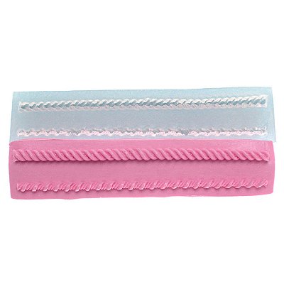 Molde de  Silicone 247 - Dupla de Cordões