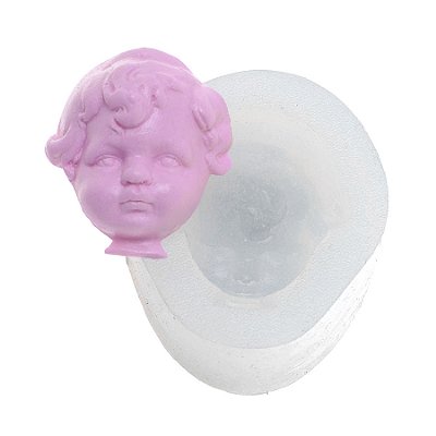 Molde de  Silicone 271 - Rosto de Bebê