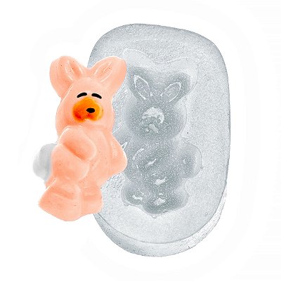Molde de  Silicone 292 - Coelhinho Delicado
