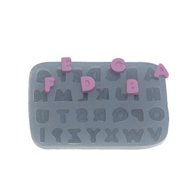 Molde de  Silicone 299 - Alfabeto Pequeno