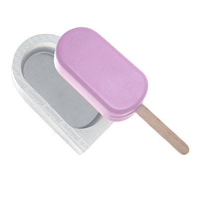 Molde de  Silicone 303 - Sorvete Grande - Popsicle