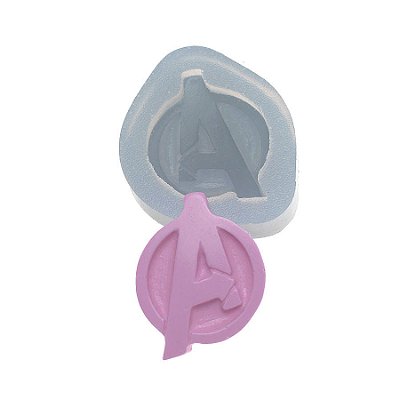 Molde de  Silicone 338 - Letra A