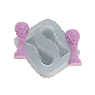 Molde de  Silicone 344 - Dupla de Troféus