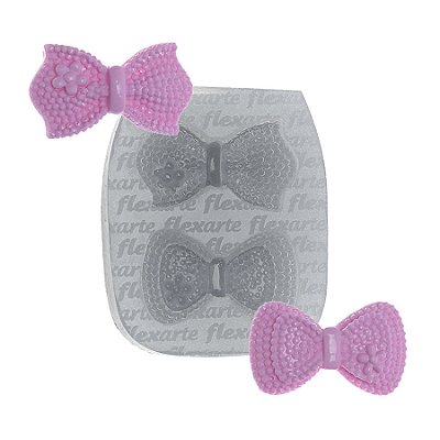 Molde de  Silicone 376 - Par de Laços Heathcote Médios