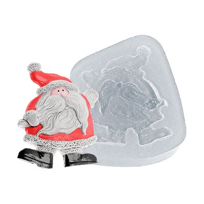 Molde de  Silicone 432 - Papai Noel Pere Noel