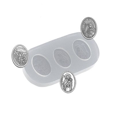 Molde de  Silicone 437 - Santinhos St - Rita