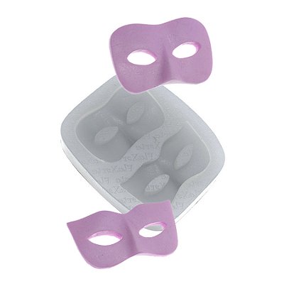 Molde de  Silicone 452 - Máscaras de Carnaval Média