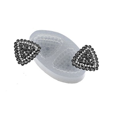 Molde de  Silicone 483 - Jóia Triangular Shaw