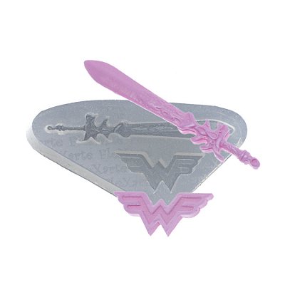 Molde de  Silicone 510 - Espada do W