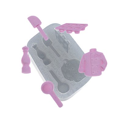 Molde de  Silicone 535 - Utensílios com Dolma