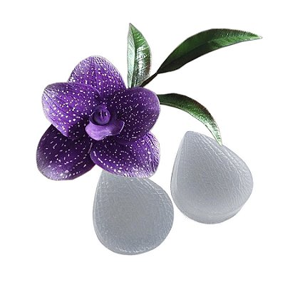 Molde de  Silicone 538 - Marcador de Orquídea