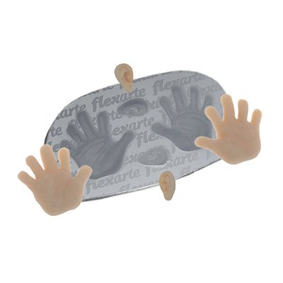 Molde de  Silicone 587 - Mãozinha de Criança RZ I