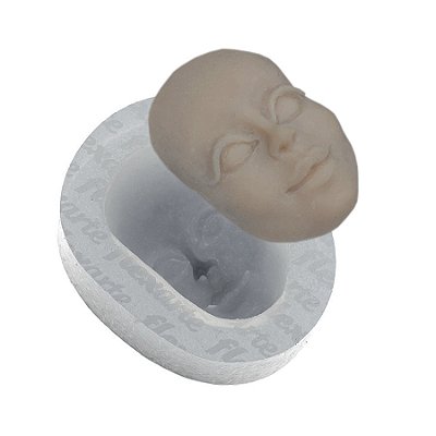 Molde de  Silicone 589 - Rosto Feminino RZ I