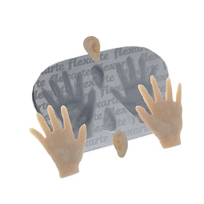 Molde de  Silicone 607 - Mãozinha Feminina RZ I