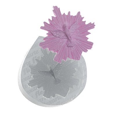 Molde de  Silicone 640 - Espírito Santo 3D Pequeno