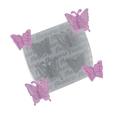 Molde de  Silicone 660 - Borboletas Kendricks
