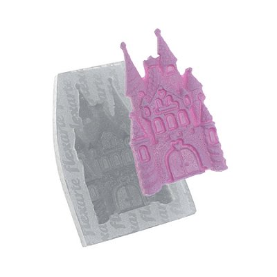 Molde de  Silicone 710 - Castelinho de Princesa