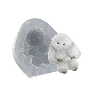 Molde de  Silicone 717 - Coelhinho Zarall Pequeno