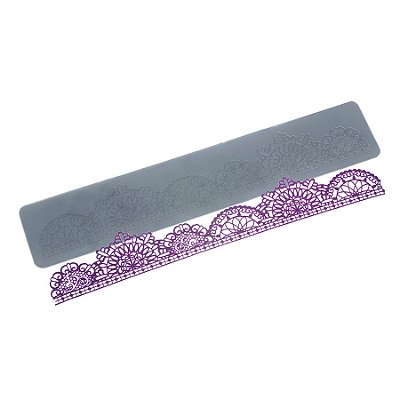 Molde de  Silicone 764 - Renda Jacklyn Grande